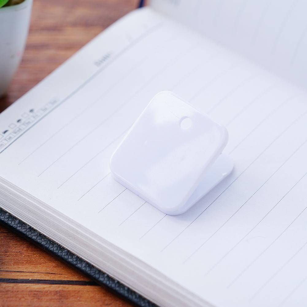 4Pcs Multicolor Acrylic Clamp Paper Clips Ticket Holder Paper Documents Organizer Bookmark Binder Clip