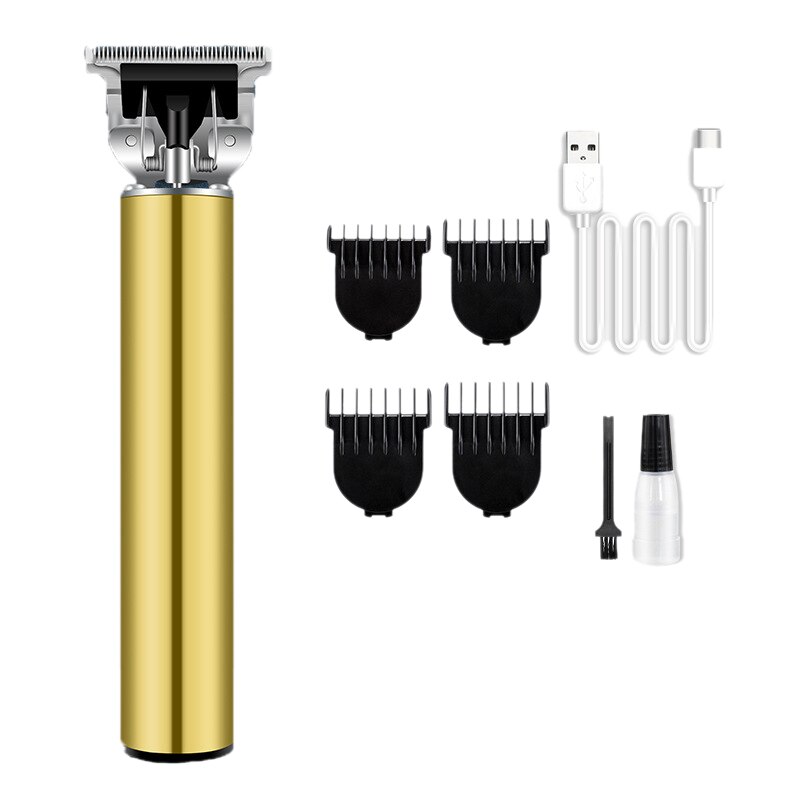Electric Pro T-Outliner Cordless Trimmer Wireless Portable Hair Clipper Oil Head Clipper: A