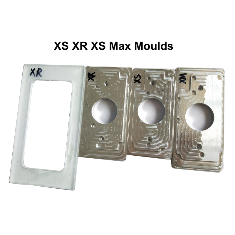 Bagside separat maskine knækket bagskærm glasfjerner til iphone xs max/xr/xs/x / 8g /8p telefonreparationsmaskine: Xs xr xs max forme