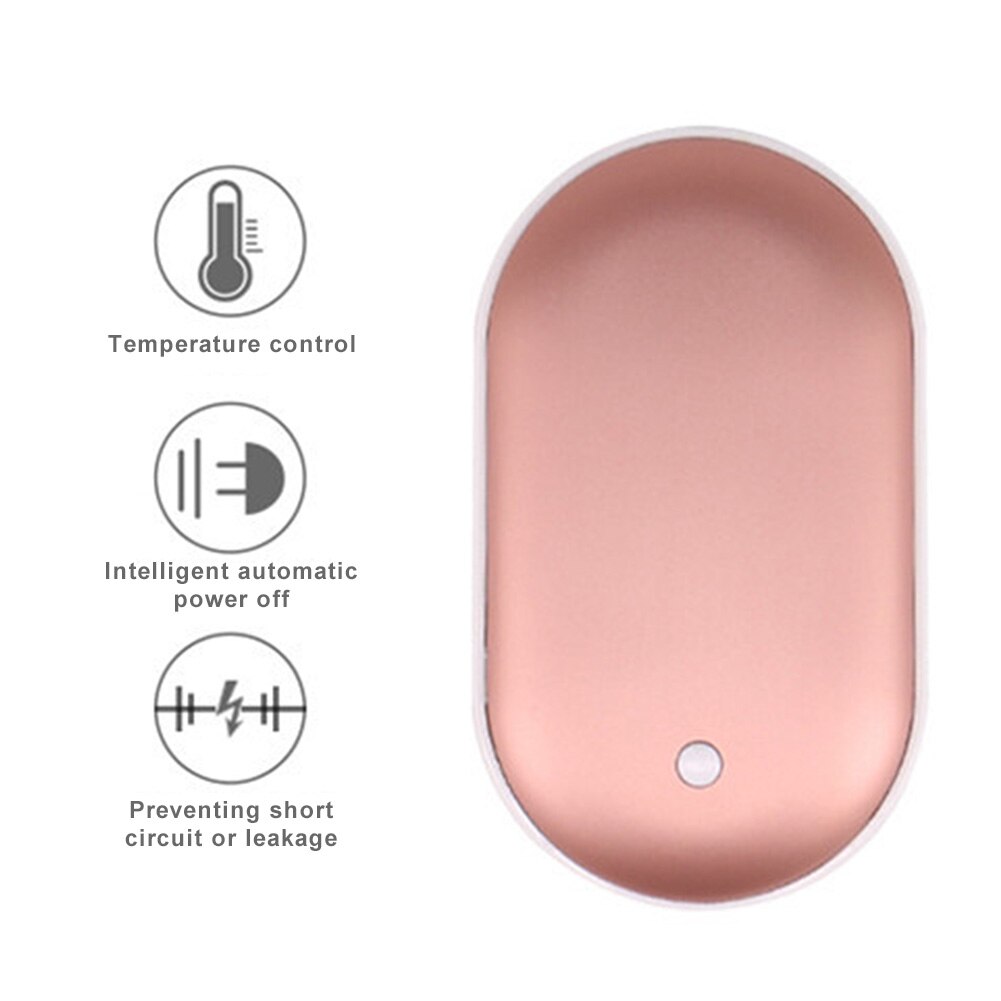 Zimowy mini ogrzewacz dłoni poduszka elektryczna USB akumulator poręczny podgrzewacz kieszonkowy mini kreskówka grzejnik elektryczny ciepły 2400mAh