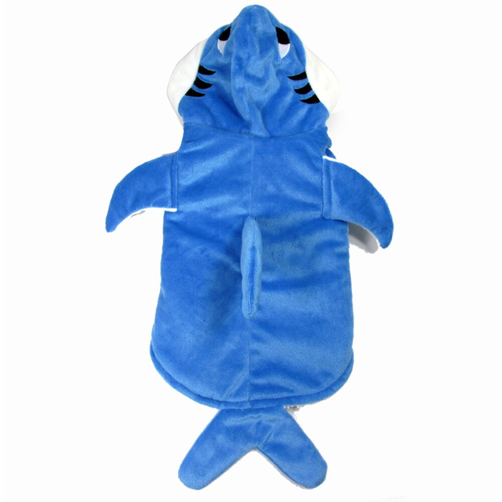 Super Dikke Haai Pet Hond Kleding Winter Kleine Hond Pyjama Puppy Hond Hoodies Coat Chihuahua Yorkies Halloween Huisdier Kostuum