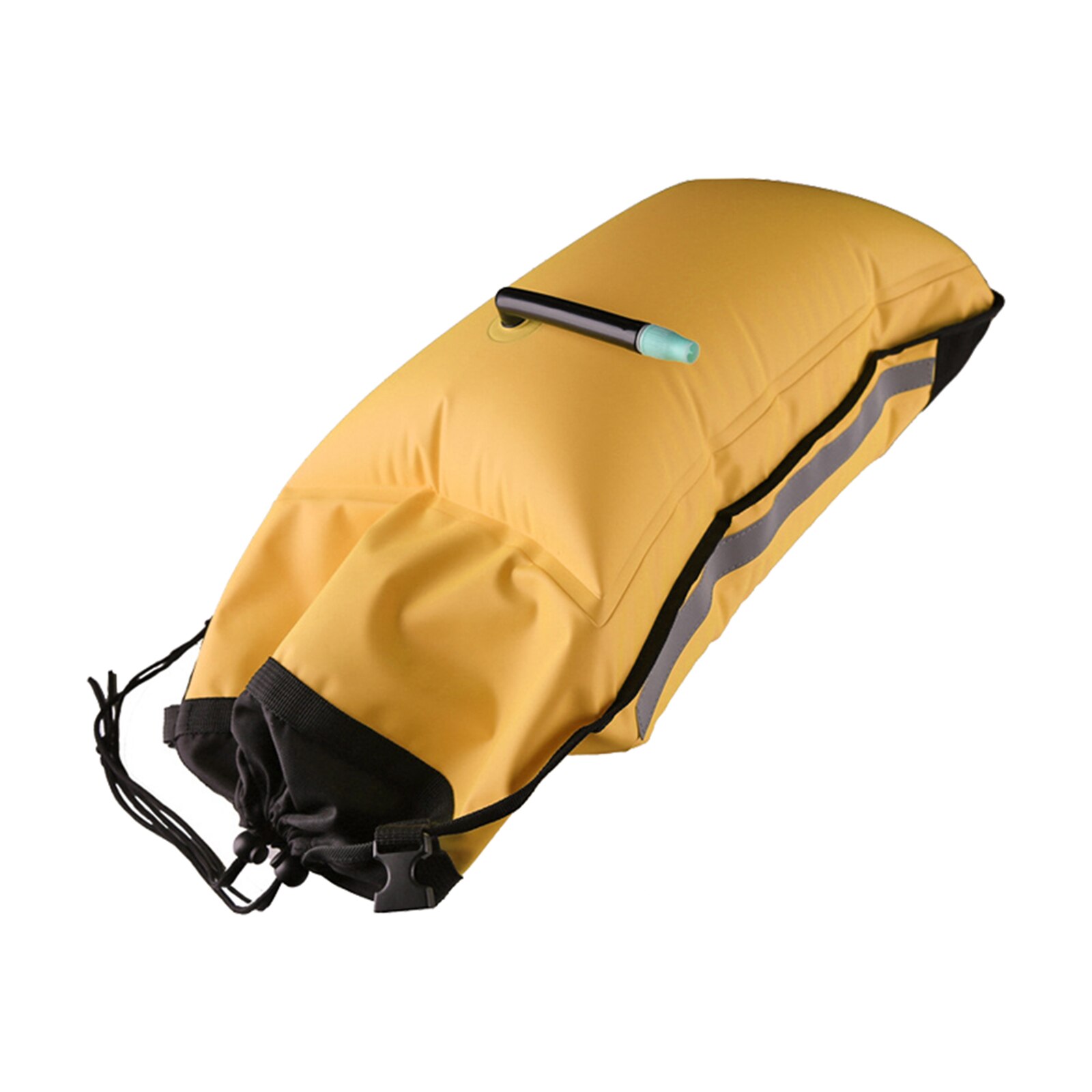 Kayak Inflatable Boat Paddle Float Two Chamber with Quick Release Buckle