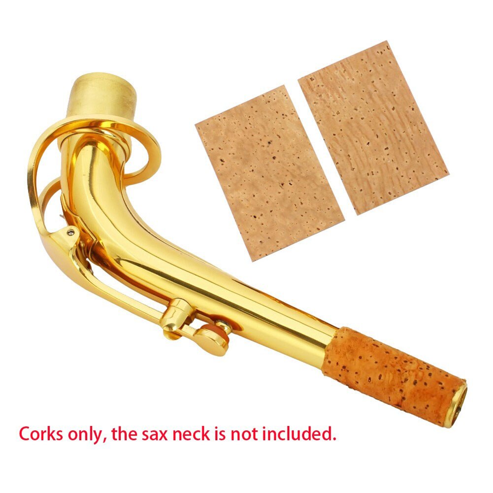 Natural Sax Neck Cork Sheet Suitable for Soprano / Tenor / Alto Saxophone Parts And Accessories