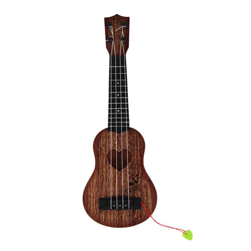Babyleksaker nybörjare klassisk ukulelegitarr pedagogiskt musikinstrument leksak för barn roliga leksaker för flicka pojkeleksak 200