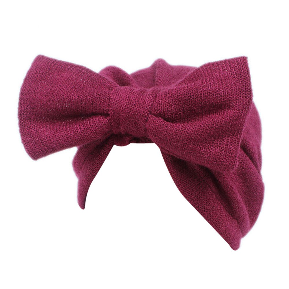 Children Baby Girls Boho Hat Beanie Scarf Turban Head Wrap Cap Hair Band Accessories Headwear Hair Accessories Suit 0-24M