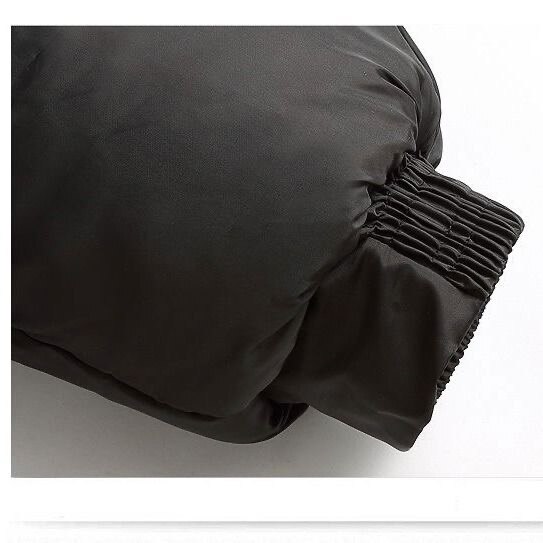 Parka herrefrakker vinterjakke herre tyk hætte vandtæt outwear varm frakke vindtæt fleece parka casual herre overfrakke