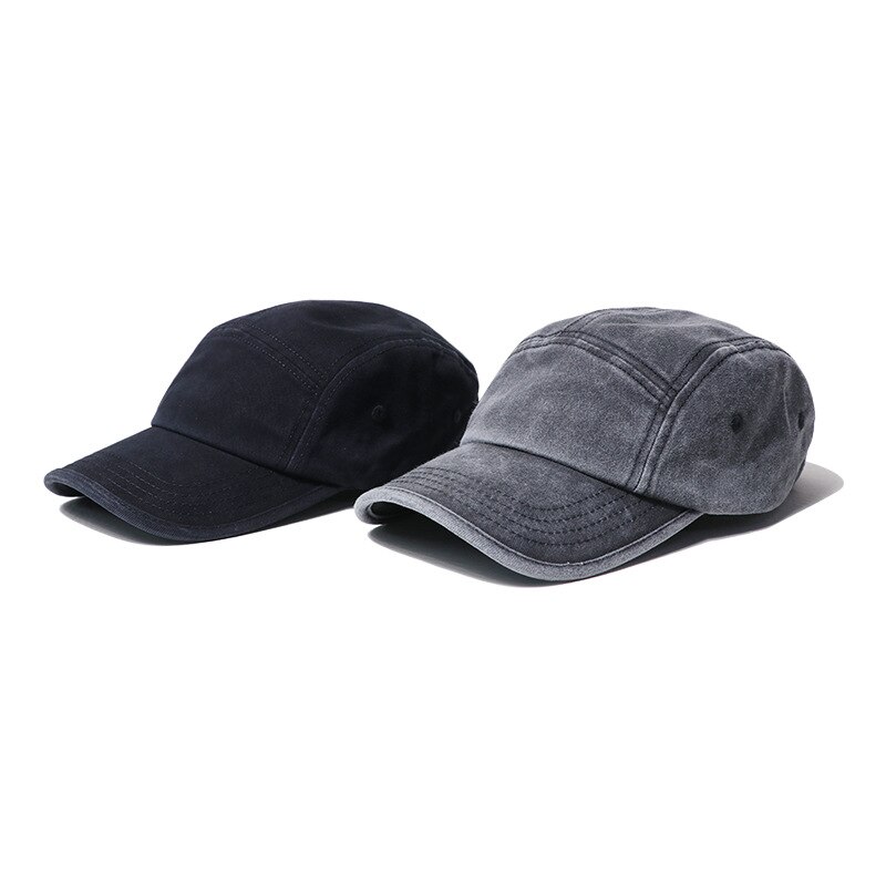 Fünf Panel Casquette Dad Denim Baseball Cap Snapback Caps Knochen Masculino Casual Cowboy Hip Hop Hüte Für Männer Frauen