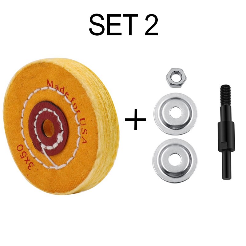 Grinding Wheel Polishing Pad Grinding Disc Metal Grinding Head Grinding Stone Polishing Machine Metal Grinder Rotating Tool: SET2