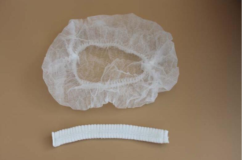 100pcs Disposable Nurse Bouffant Caps Hairnets White Non-woven Round Hat Dust Cap household cleaning Hair protect Hat caps