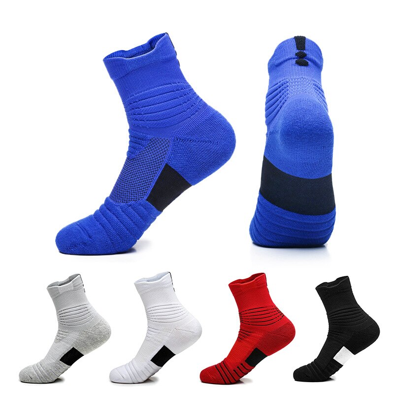 Professionelle Lauf Socken Baumwolle Dicke Socken Frottee Sommer Basketball Tennis Männer Sport Socken Schock Absorption Feuchtigkeit Wicking