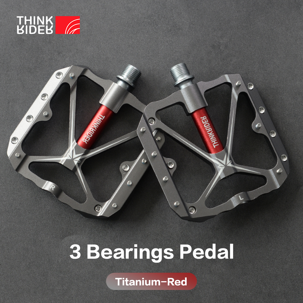 Pedali Piatti BUCKLOS In Alluminio Per Bici MTB, Strada, Cruiser, Con Cuscinetti Sigillati, 9/16