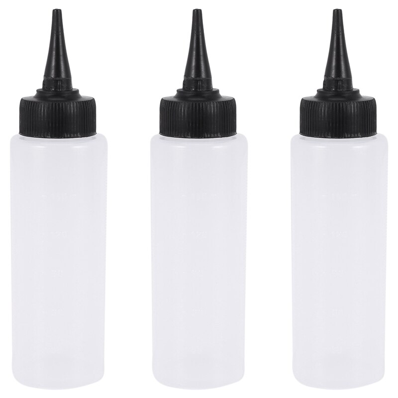 3X 150Ml Salon Haarkleur Meten Applicator Fles Sch... Grandado