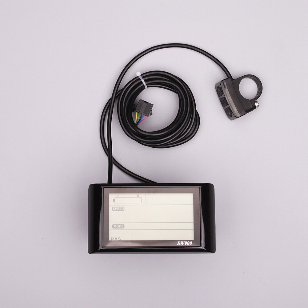 24/36 / 48V Ebike Dual Mode Controller 250 / 350W Electric Bike Controller And SW900 LCD Display Bicycle Speed Meter Big Screen