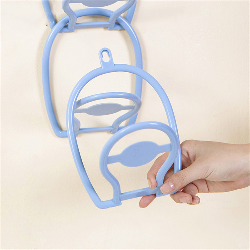 6 Pieces Of Foldable Stainless Steel Hangers For The Living Room Multifunctional Door Hanger Behind The Door