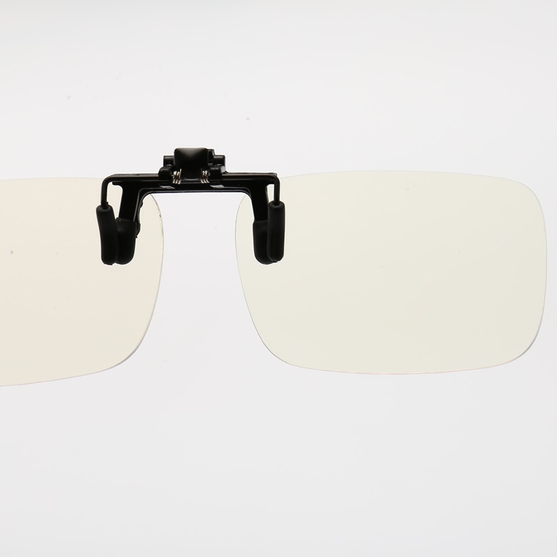 Gafas de protección para ordenador, lentes antifatiga con Clip y bloqueo de luz azul para juegos