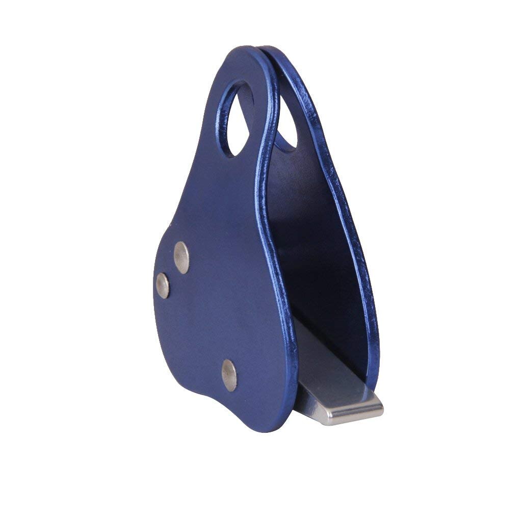 7 x 7.7 cm 24 kN Pulley Aluminum Climbing Rope Blocker Grab Climbing Rope For Outdoor Climbing/Mountaineering etc