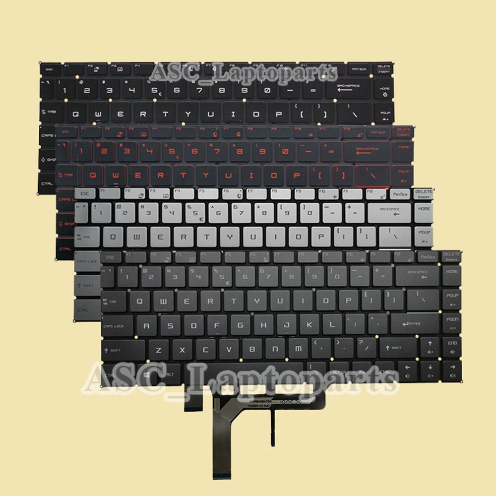 Us Qwerty Toetsenbord Voor Msi GF63 GF63 8RC GF63 8RD Laptop, Met Backlit