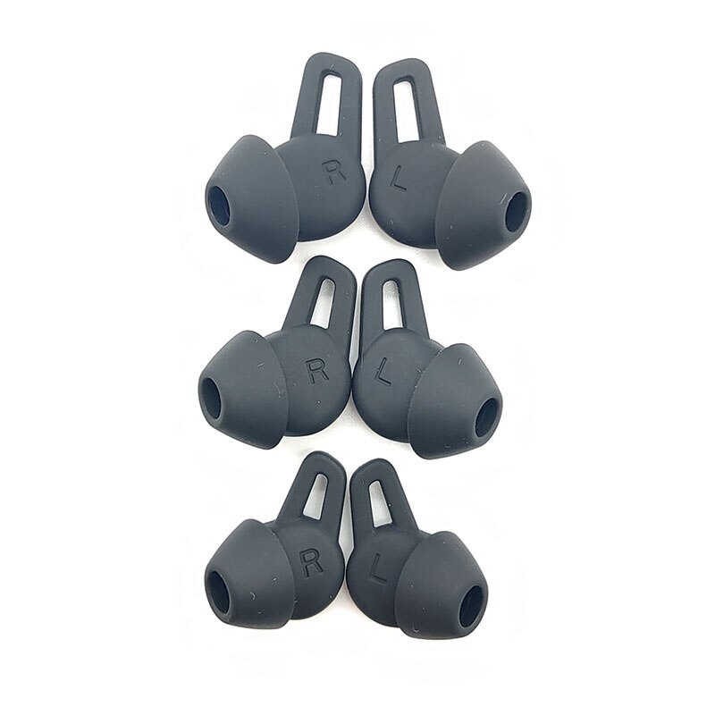 3 paar siliconen oordopjes oorhaken voor HUAWEI FreeLace Pro, antislip vervangende oorgels voor FreeLace Pro oortelefoon S/M/L