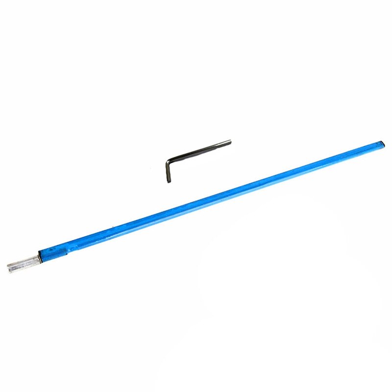 2 szt. Dwukierunkowy pręt typu pręt napinający gryf gitary stalowe 9x420mm niebieskie akcesoria gitarowe