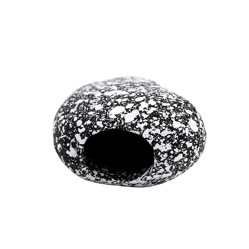 1 stk mærkelige sten til akvariet keramisk rock hule akvarium sten akvarie dekoration