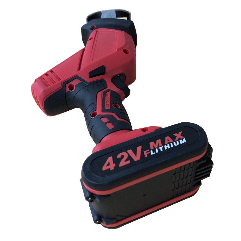 Portable Reciprocating Saw Garden Wood Metal Small Logging Saw Cordless Lithium Battery Wear-resistant Labor Saving Cutting Saw: Bare metal