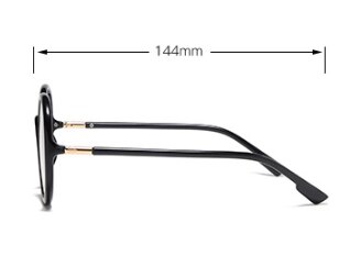 015 Retro circular spectacle frames for men and women with flat lens sunglasses