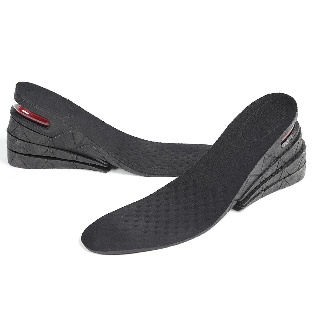 1 Pair Unisex Height Increase Insole Adjustable Cut Lift Shoe Insert Pad Adjustable Cut Shoe Heel Insert Tall Breathable Insole: 90mm