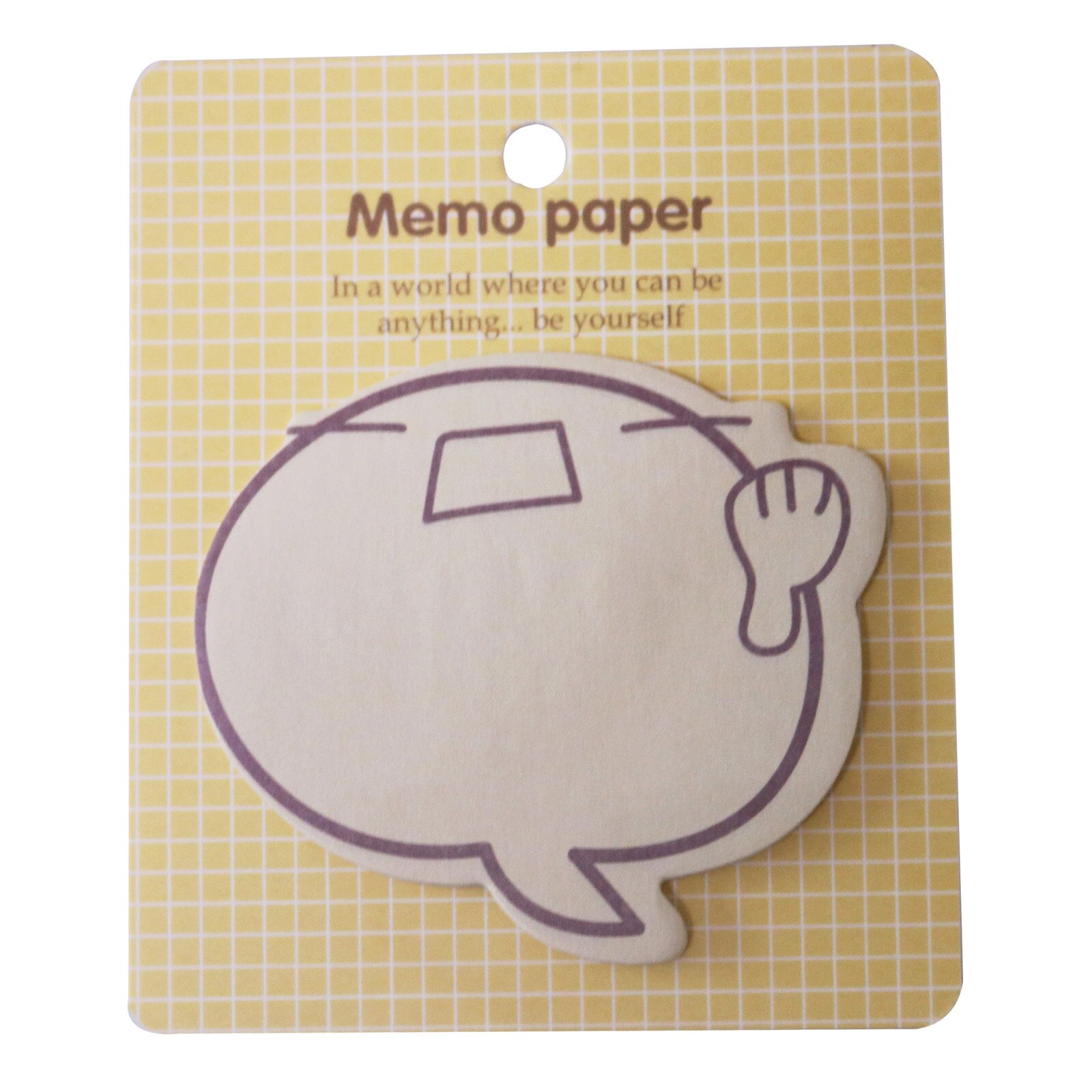 Lovely Creativity Face Sticky Note Show You Mood Memo Pad For Schools, Office, Family Use: Style D