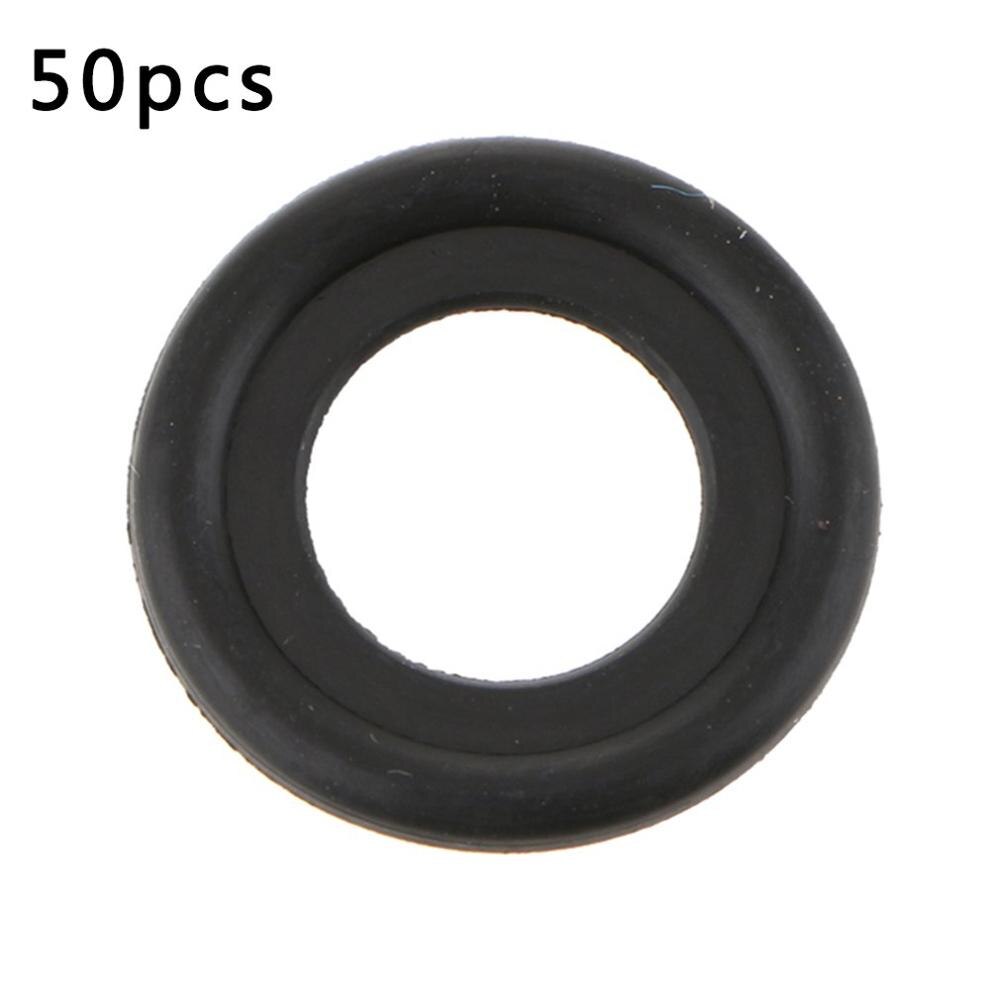 50 Pieces Sealing Ring For 652526/3536966 Flat Oil Drain Plug Crush Gm Washer Seals Auto Car Accessories