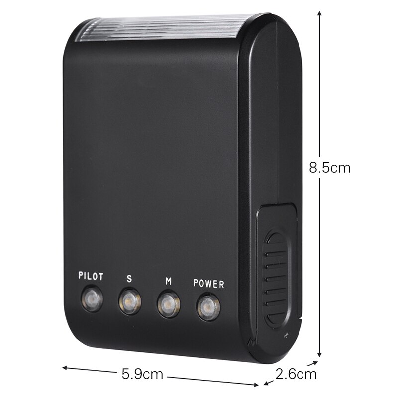 Ws -25 mini digital slave flash speedlite blitz på kameraet med universal sko  gn18 til canon nikon pentax sony