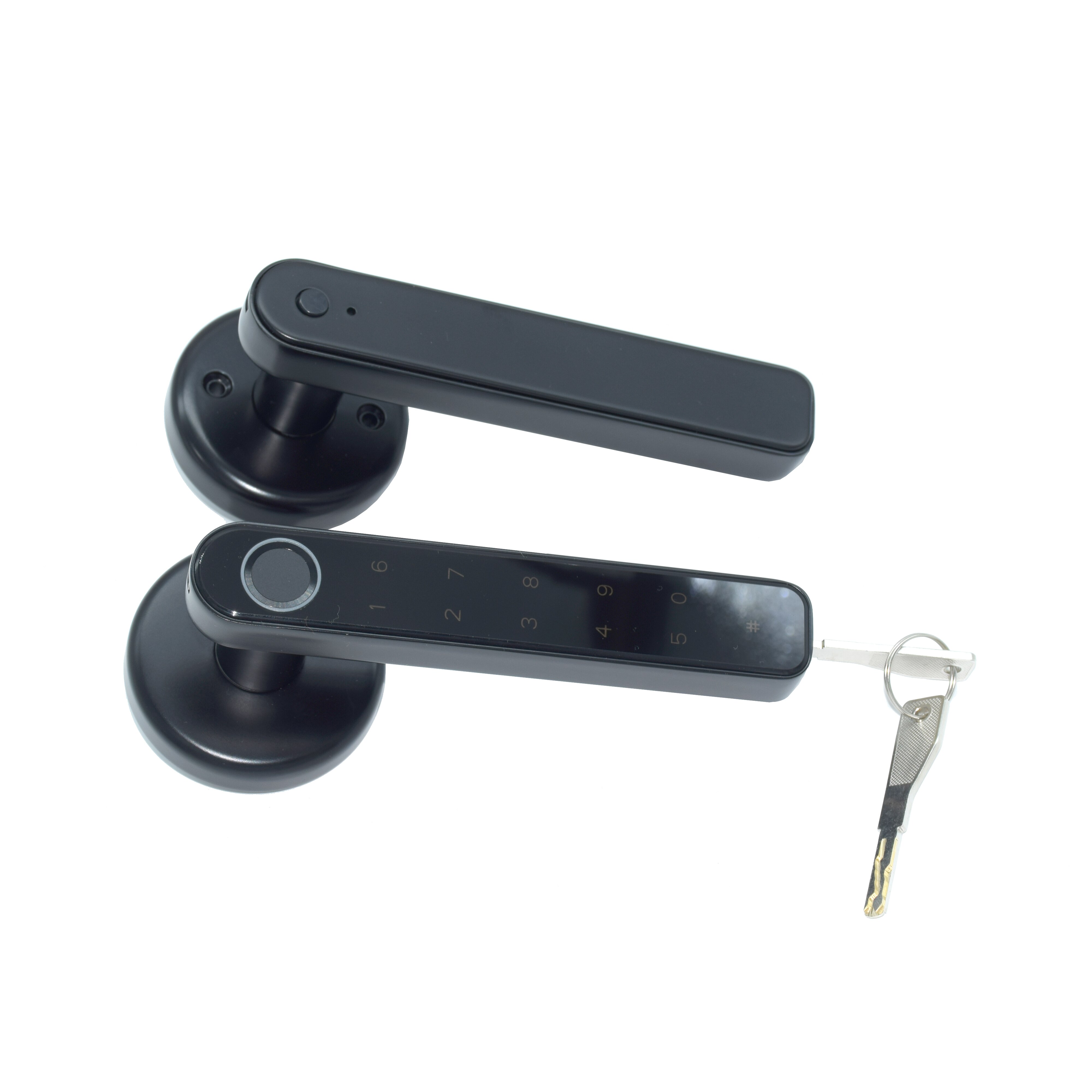 Tuya APP Remote Control Intelligent Fingerprint Password Single Latch Deadbolt Lock