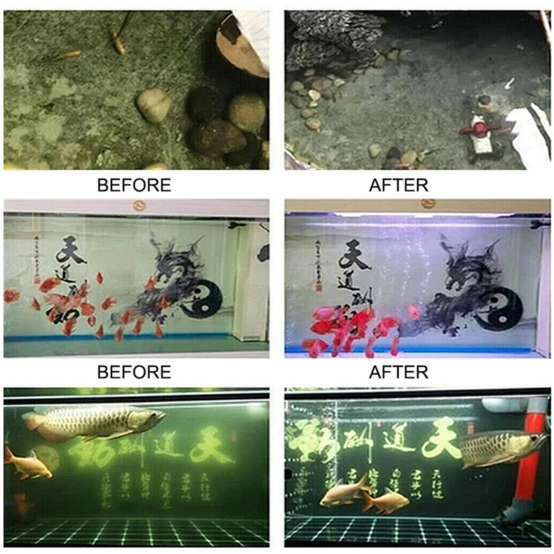 Eco-Aquarium Water Purifier Cube Ultra Strong Filtration & Absorption Home Cleaning Supplies Water Purification Cube