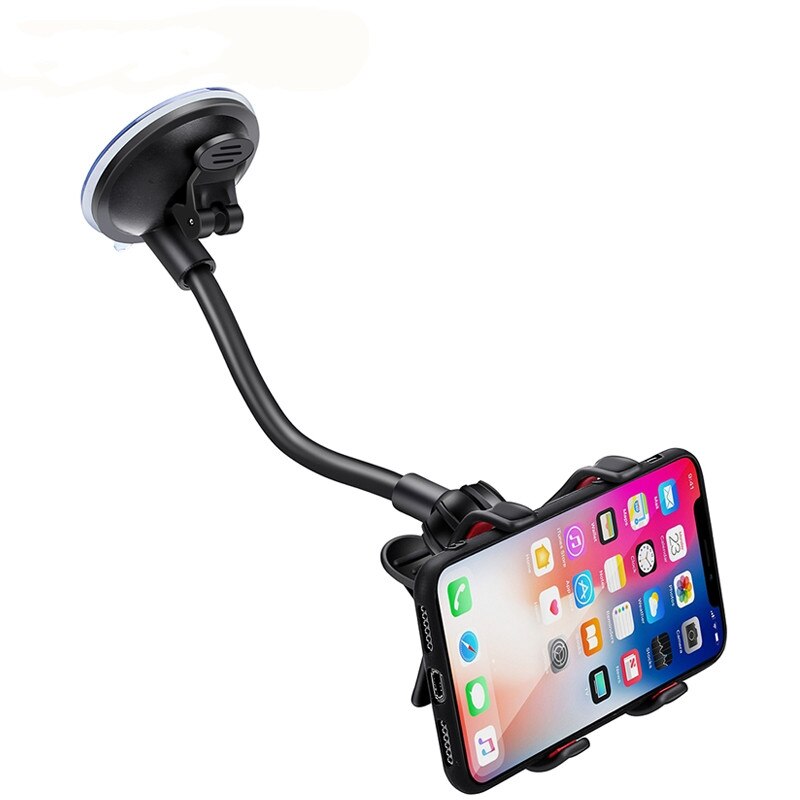 Auto Telefoon Houder Mount Voorruit Universele dashboard Mobiele Telefoon Houder Stand Voor Xiaomi Redmi Note 7 Pro iPhone X XS max XR 8 6: Default Title