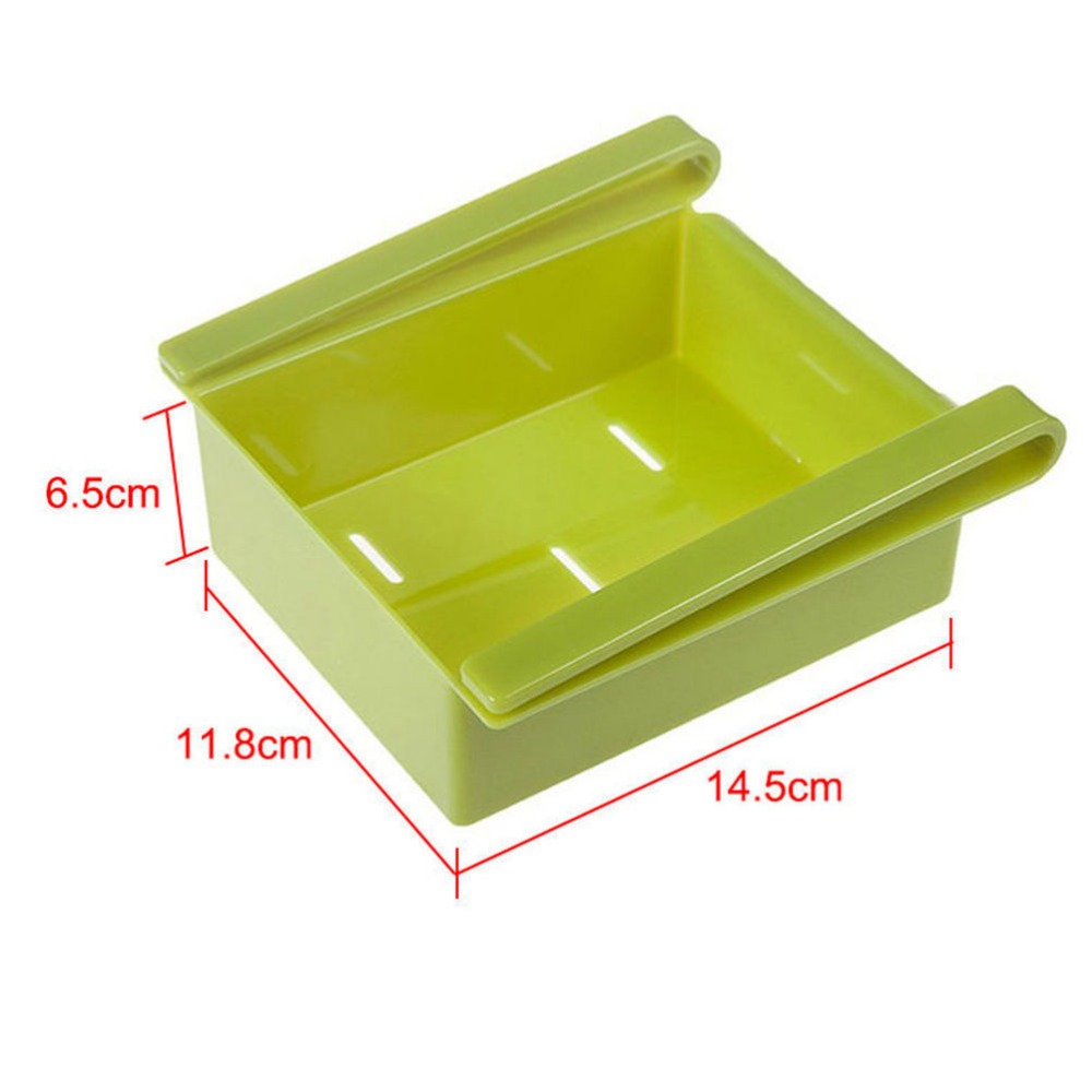 1PC Refrigerator Shelf Containers Storage Rack Retractable Food Storage Box Eco-friendly Plastic Container Kitchen Organizer