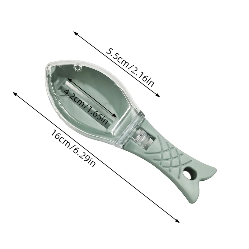 Outil de rabotage et de grattage d'écailles de poisson avec couvercle pour la cuisine domestique, retrait manuel d'écailles de poisson et d'outils de fruits de mer