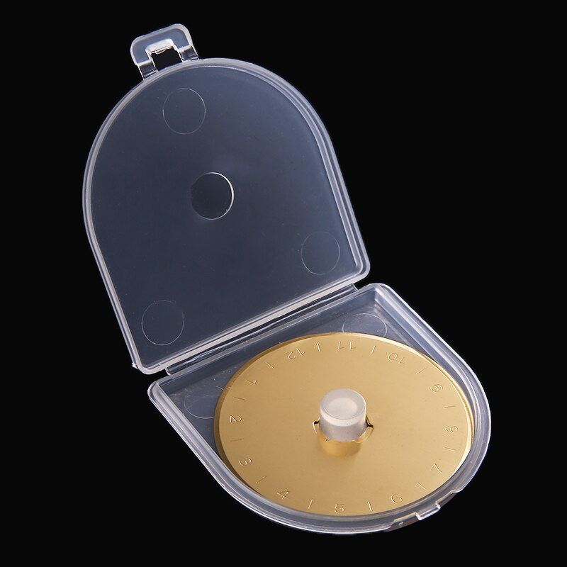 2 sztuk 45mm nóż obrotowy ostrza ostre skórzane ostrze zapasowe ostrze robić cięcia tkaniny krawiectwo skórzany papier okrągły nóż