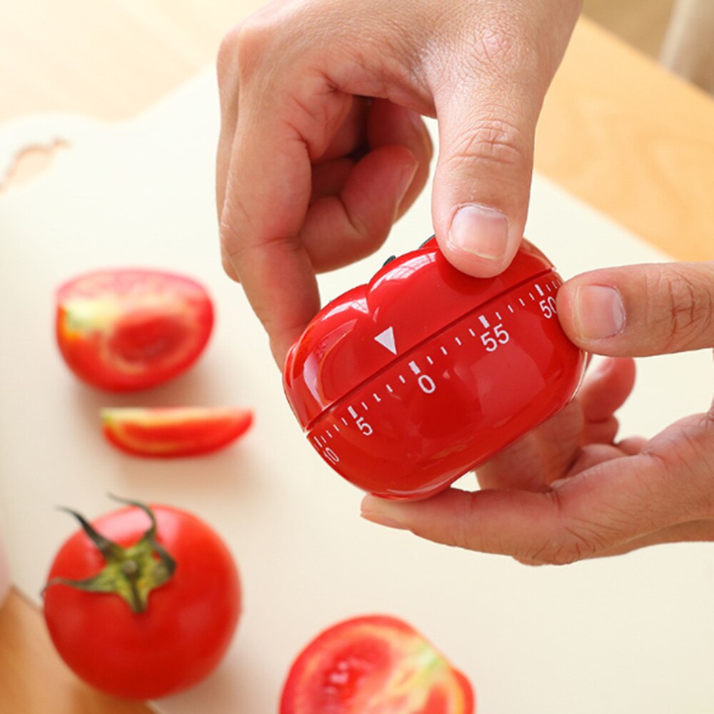 Tomato Timer Kitchen Cooking Cute Reminder Cooking Alarm Clock Kitchen Tools Mechanical Timer