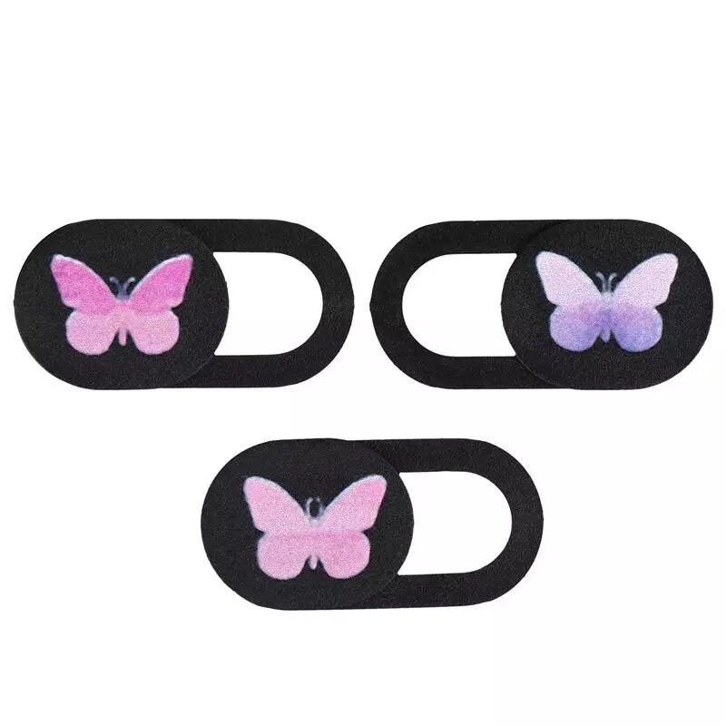 3Pcs Vlinder Of Daisy Webcam Cover Telefoon Privacy Beschermende Cover Laptop Lens Occlusie Privacy Cover