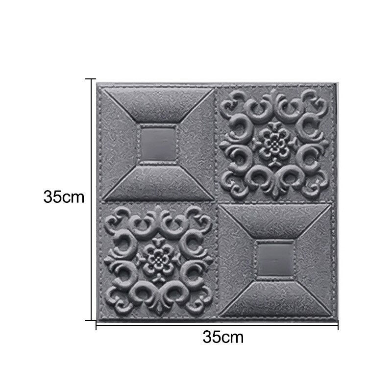 3D Wall Sticker Imitation Brick Bedroom Decoration Waterproof Self Adhesive Wallpaper For Living Room Kitchen TV Backdrop Panels: J