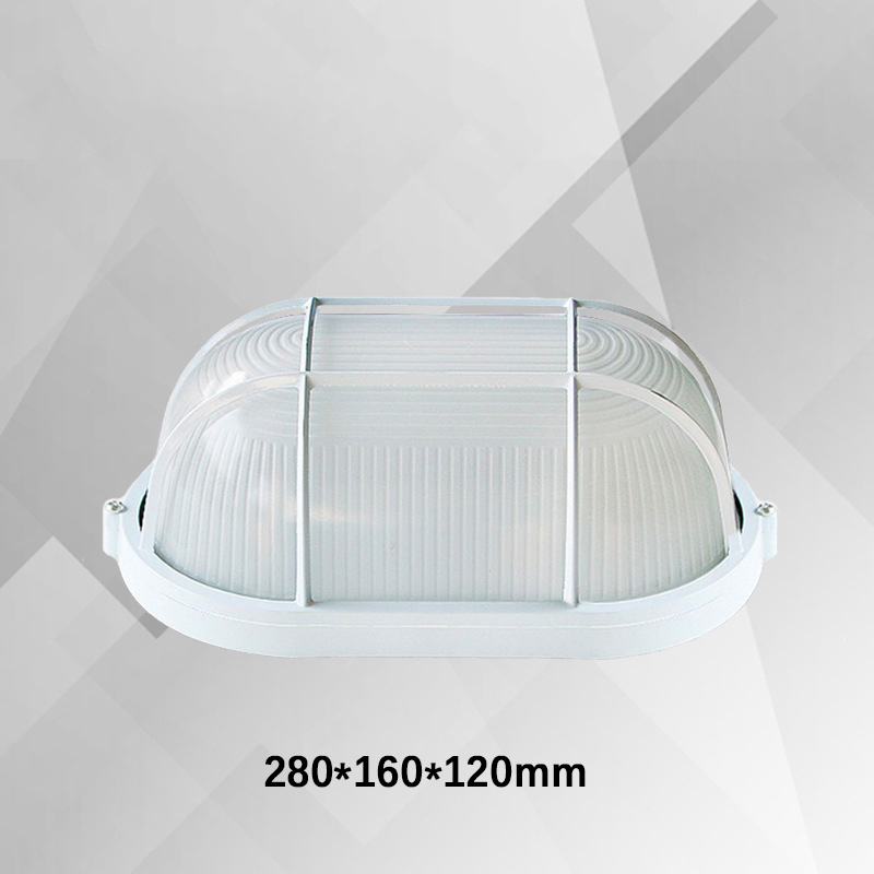 E27 Retro Vocht Explosieveilige Buitenwandlamp Vintage Waterdichte AC85-265V Plafondlamp Buitenmuur- en verandaverlichting: Rood