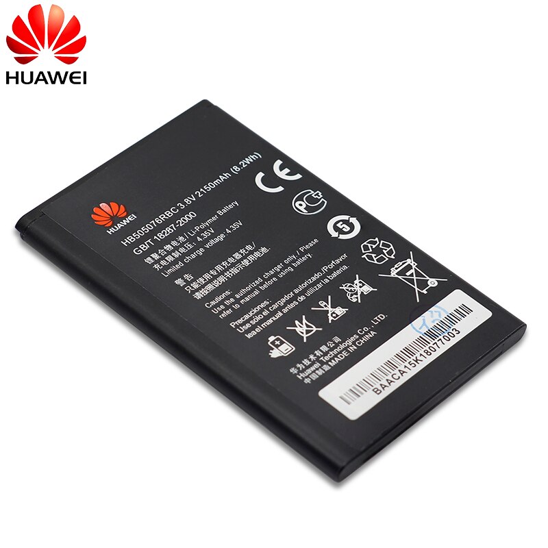 Hua Wei Replacement Phone Battery HB505076RBC For Huawei Y3 ii Y3II-U22 G606 G610 G610S G700 G710 G716 A199 C8815 Y610 2150mAh