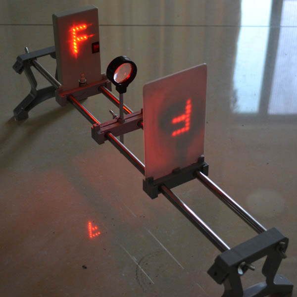 junior Esperimenti di Fisica Ottica Lente scatola Principio Dimostrazione Insegnamento Attrezzature Professionali F Sorgente di Luce M-1526