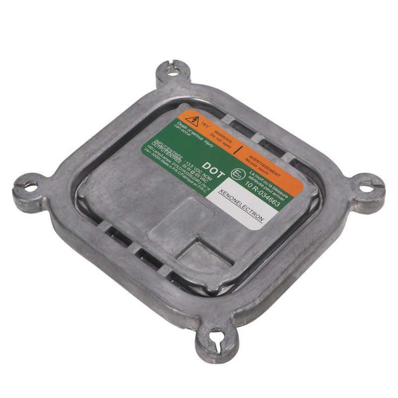Headlight Control Module 8A5Z13C170A Short Circuit Protection Metal 250±10Hz D1S HID Ballast for Car