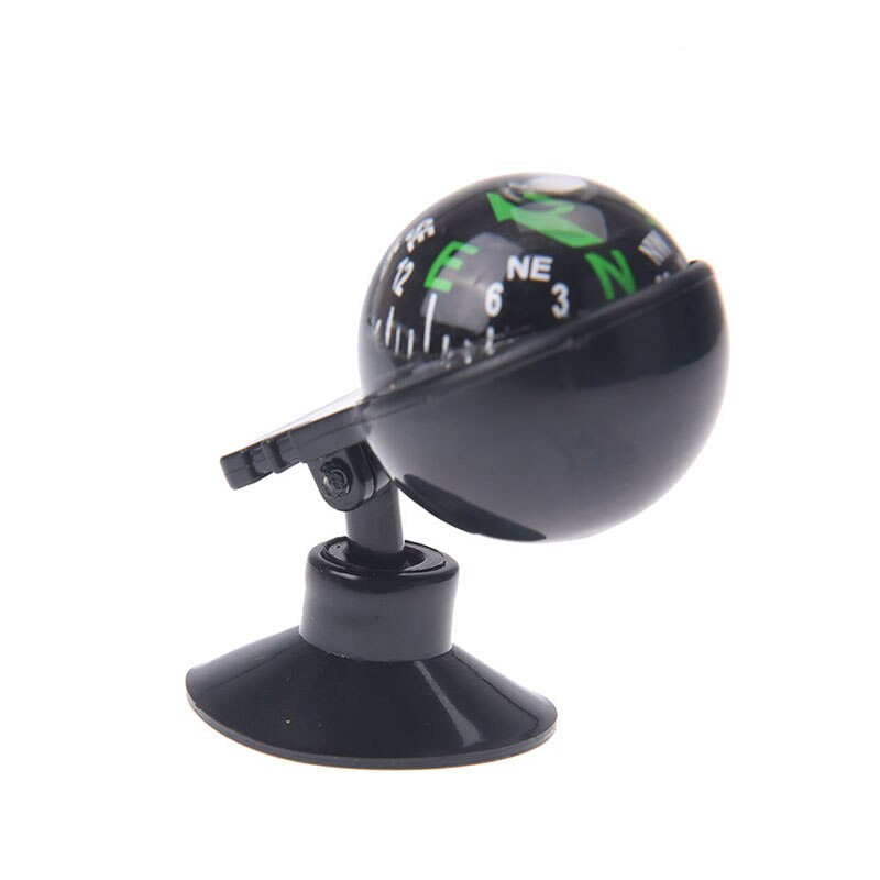 Zwarte 360 Graden Car Boot Truck Zuig Kompas Pocket Bal Dashboard Dash Mount Navigatie Kompas