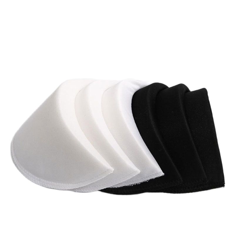 10 Pairs Zwart En Wit Dikte 1Cm, 1.5Cm, 2Cm, 2.5Cm Spons Schoudervullingen S0474L