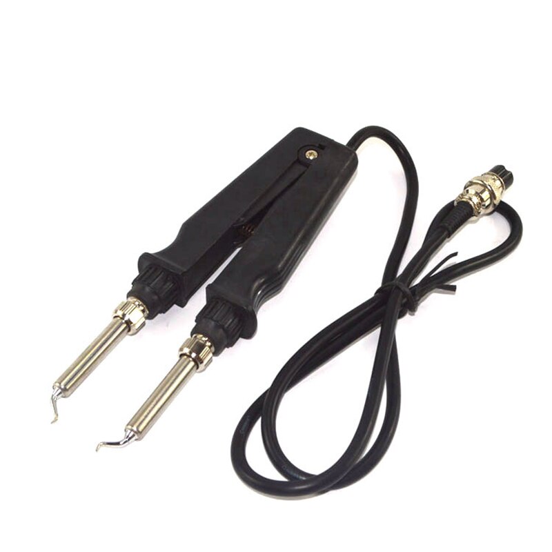 GORDAK 902 ESD SMD Soldering Tweezers Soldering Station Accessories Heating pliers Handle 7 pin Tweezers Tools For