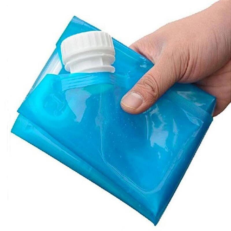 Bolsas de agua para exteriores, bolsa plegable de 5l/10l para acampar, playa, senderismo, bolsa de agua, contenedor de agua para cocinar, Picnic, Kits de emergencia