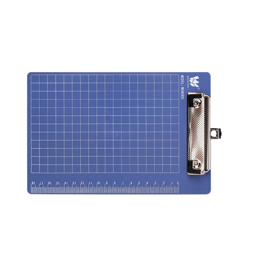 3pcs Writing Clip Board Hanging Menu Order Writing Board Holder for Writing Use A4 (Blue): As Shown 1