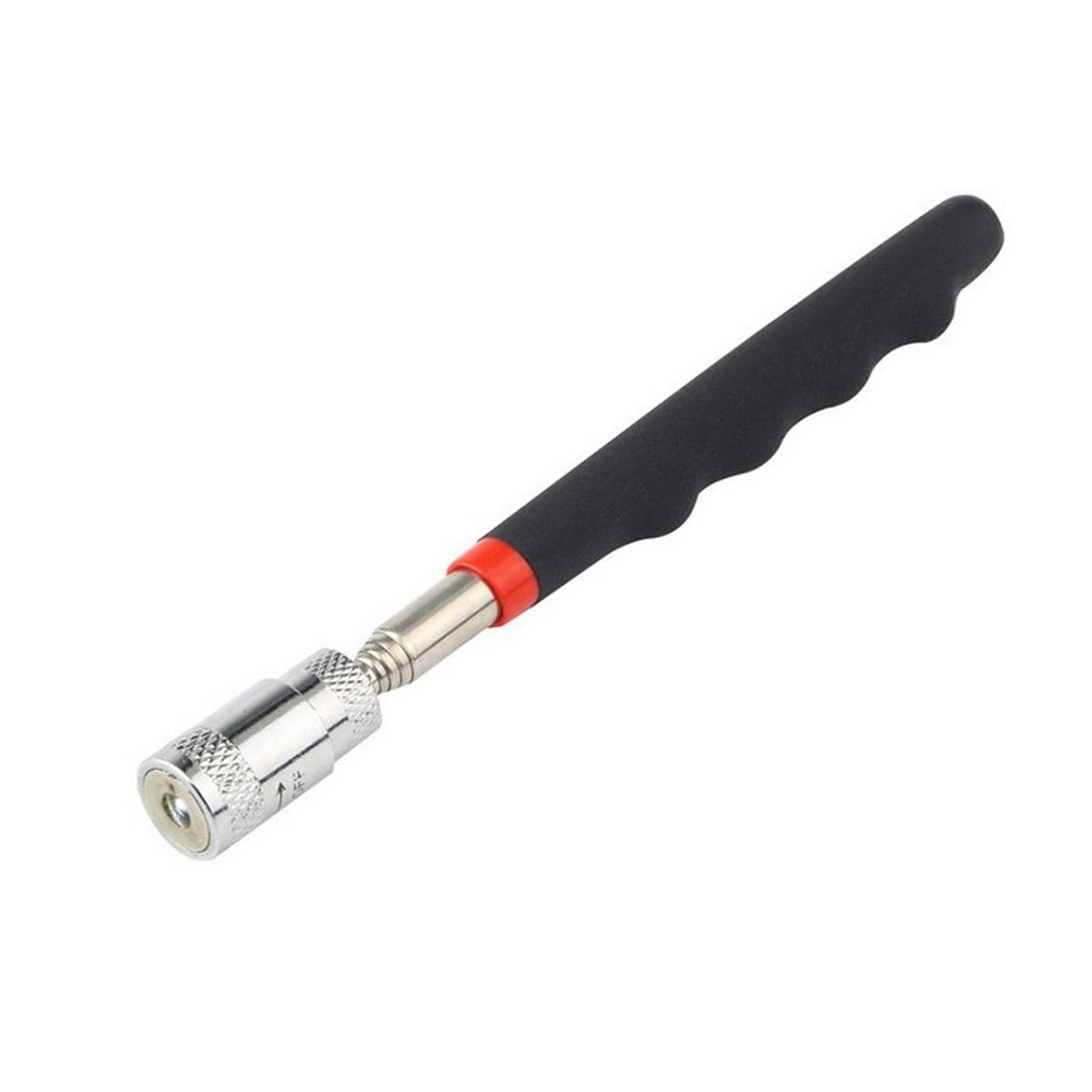 Portable Magnetic Retractable Pickup With Led Light Telescopic Powerful Iron Bar Magnetic Suction Rod