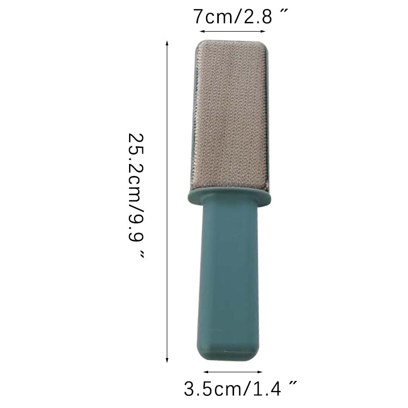 Magic Lint Remover Cartoon Clothing Hair Remover Brush Pet Hair Remover Roller Reusable Cleaning brush Lint Removal Static Brush: Blue